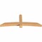 Ekena Millwork Bellingham Timber Gable Bracket, Western Red Cedar, 84"W x 31"H x 5 1/2"D x 5 1/2"F, 9/12 Pitch GBW084X31X0606BEL00SWR - alternate 4